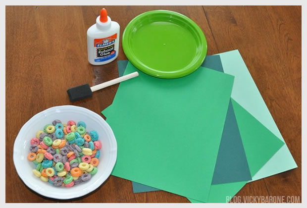Froot Loop Rainbow for St. Patrick's Day | Vicky Barone
