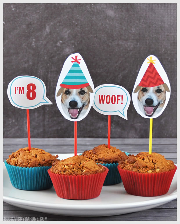 Dog Birthday "Pup" Cakes | Vicky Barone | Places for Faces