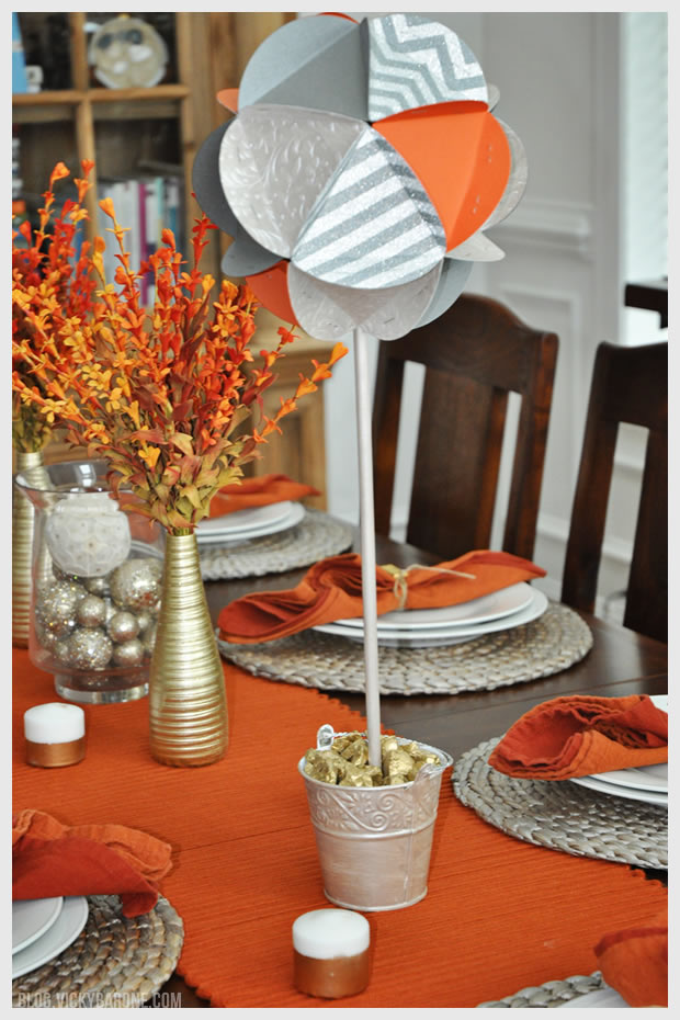 Thanksgiving Table Setting 2014 | Vicky Barone
