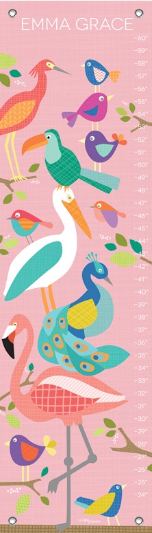 Sweet Bird Stack | Persnalized Growth Chart | Vicky Barone