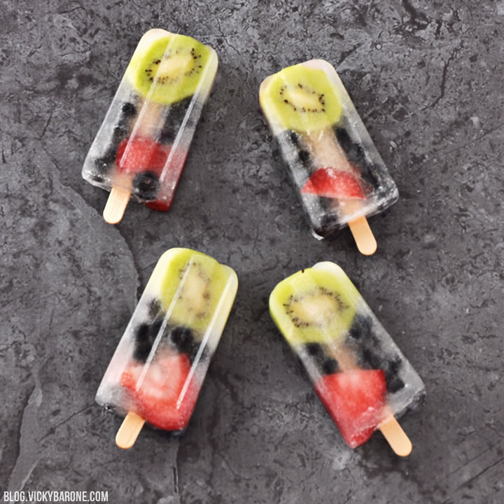 Fruit Popsicles | Vicky Barone