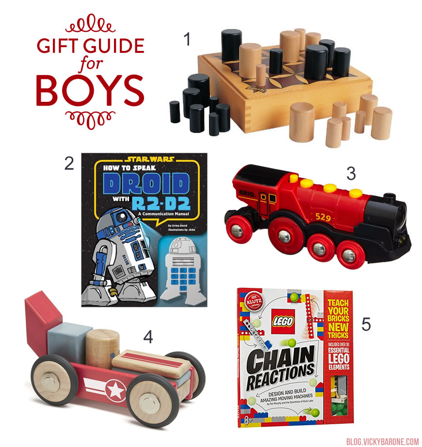 Holiday Gift Guide for Boys | Vicky Barone