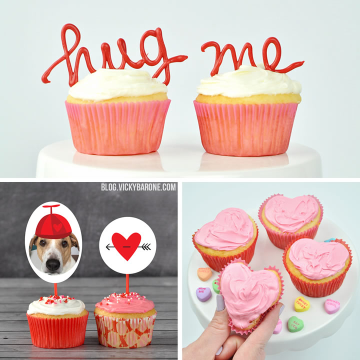 Valentine's Day Cupcake ideas | Vicky Barone