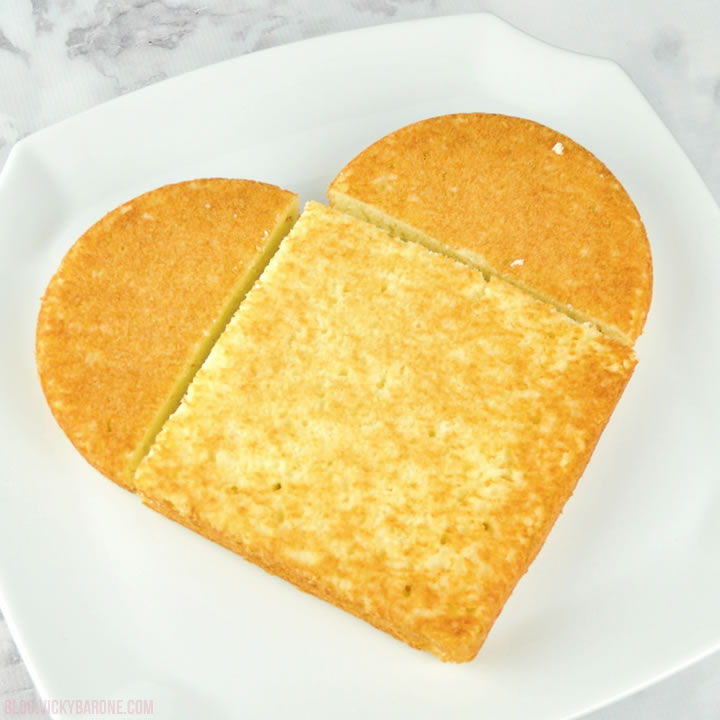 DIY Heart-Shaped Cake for Valentine's Day | Vicky Barone