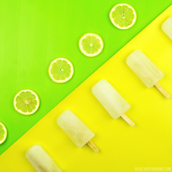 Lemonade Popsicles | Vicky Barone