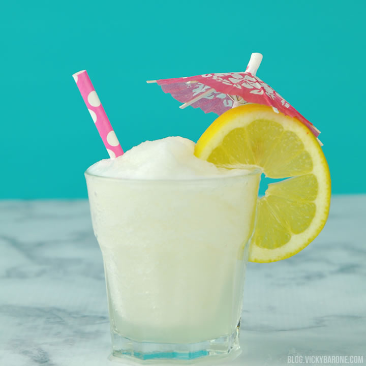 Boozy Lemonade Slushies | Vicky Barone