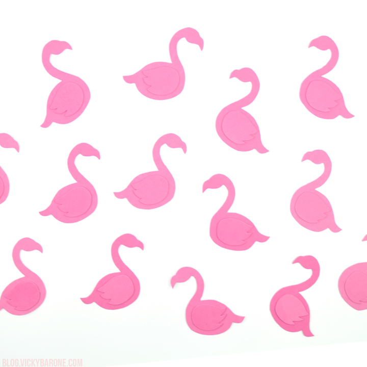 DIY Flamingo Cake Topper | Vicky Barone