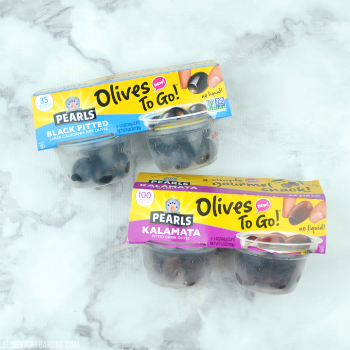 Back to School Lunch Box Ideas with Pearls Olives To Go | Vicky Barone