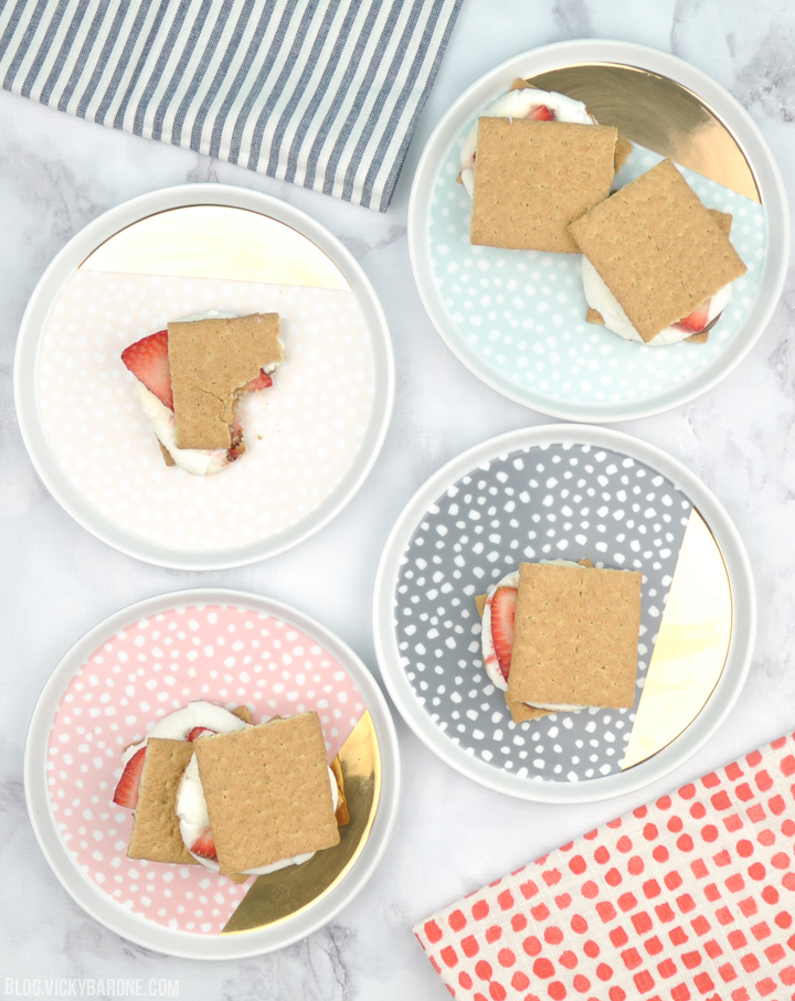 Strawberry S'mores | Vicky Barone