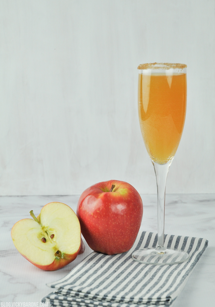 Apple Cider Mimosas | Vicky Barone